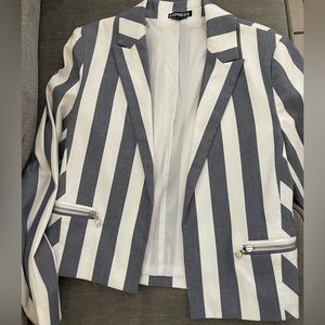 Express cropped blazer